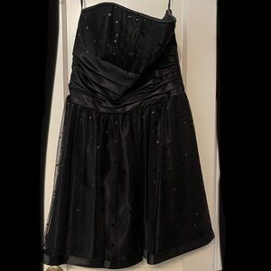 Strapless Formal Mini Dress